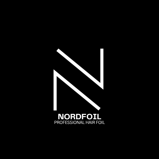 Nordfoil Professional Hair Foil – Arctic Silver Embossed, 127mm × 100m, 13 Micron, Salon Pack 6 Rolls